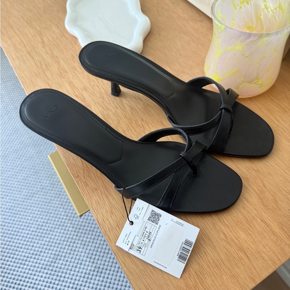 Mango Black Heels